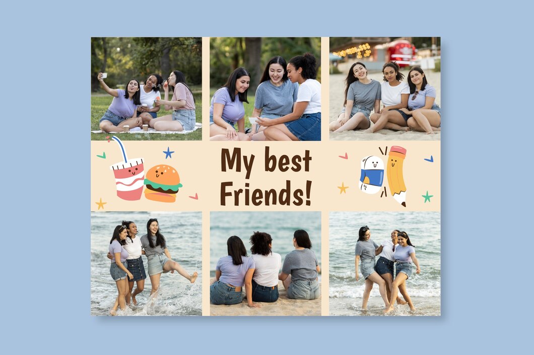 Membuat kolase di Photoshop