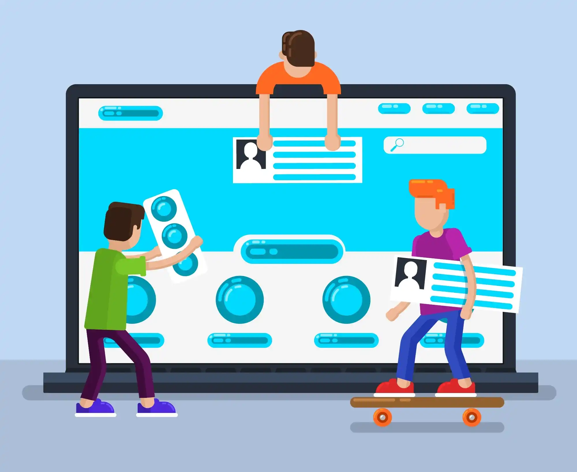 Menggunakan Media Queries Membuat Desain