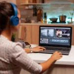 Menggeser Video di Timeline Kinemaster